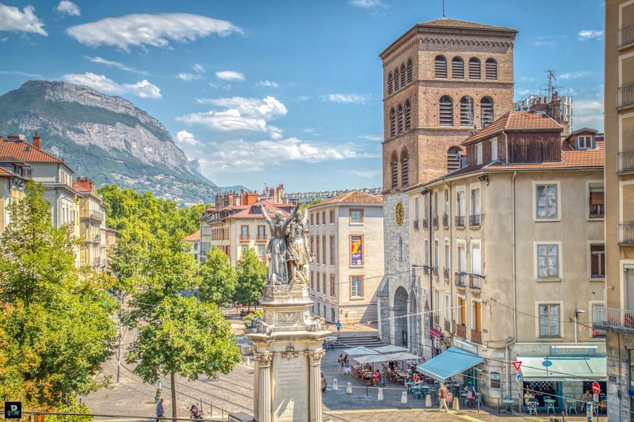 Atypique - Hypercentre / Place Aux Herbes Grenoble Dış mekan fotoğraf
